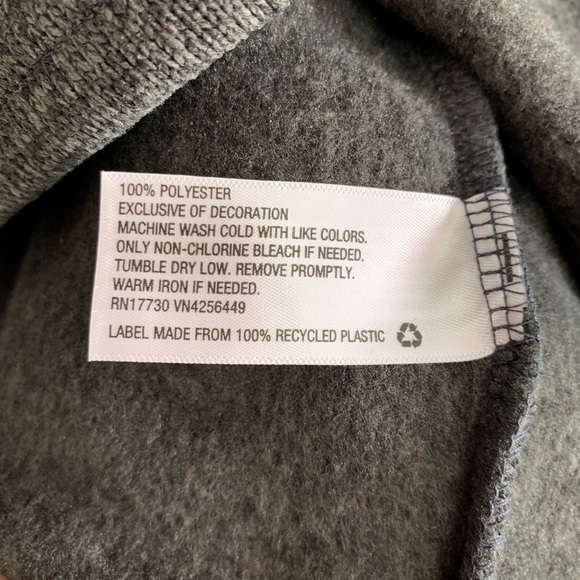 ** SOLD ** Goodfelloe & Co Gray Fleece Pullover - Picture 8 of 8